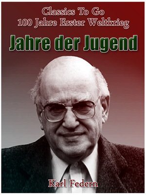 cover image of Jahre der Jugend